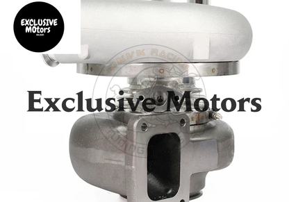 JKVK Racing GTX5533R Dual Ceramic Ball Bearing 98mm Turbocharger 1.22/1.41 D-Vband T6 Divided 1.24 Vband Up To 2500HP