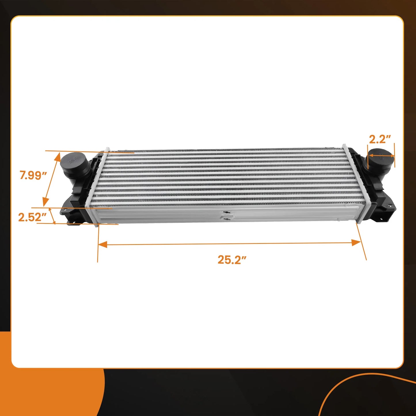 Air Cooler Intercooler for Mercedes Benz Sprinter 2500 3500 3.0L-V6 9065010201