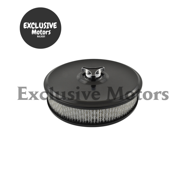9"x2" Air Cleaner for Holley/Edelbrock 5-1/8" Neck (Universal Fit)
