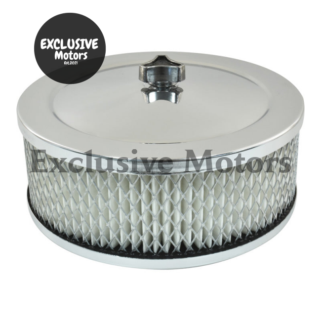 Air Cleaner Kit 6-3/8" x 3" Chrome for Stromberg Carburetor (1930-1954)
