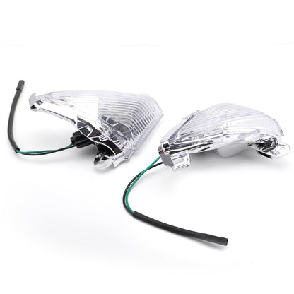 Front Turn Signals lens for Kawasaki ZX14R ZX10R ZX636/ZX6R Ninja 650F Concours Generic