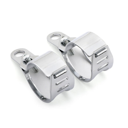 2pcs Front Turn Signal Light Bracket Holder Fork Bar Mount Clamp Holder 41-51mm Generic