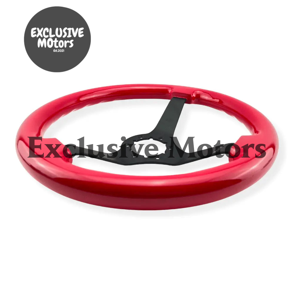 Tomu Yoshino Gloss Red Steering Wheel