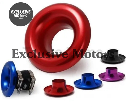 3" Short Ram / Cold Air Compressor / Intake Inlet Velocity Stack / Turbo Horn Kit - Tokyo Tom's