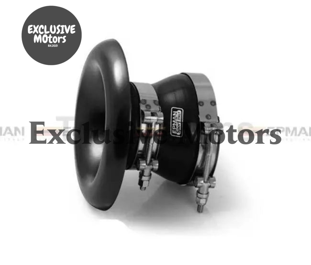 3" Short Ram / Cold Air Compressor / Intake Inlet Velocity Stack / Turbo Horn Kit - Tokyo Tom's