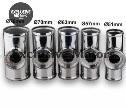 UNIVERSAL 51MM 2" TURBO ALUMINUM FLANGE PIPE TUBE SSQV SQV BOV BLOW OFF VALVE TK-BOV01FP51 - Tokyo Tom's