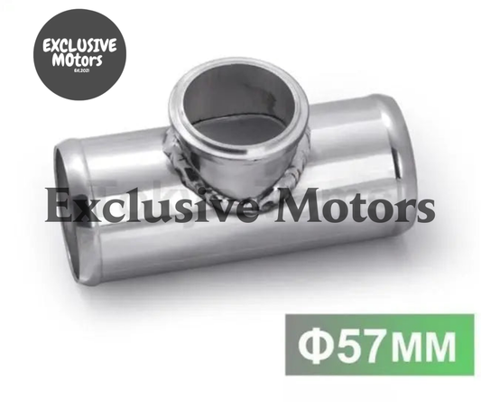 Universal 57Mm 2.25" Turbo Aluminum Flang Pipe Fit For Tail 50Mm Blow Off Valve Turbo - Tokyo Tom's
