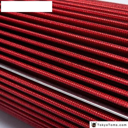 Universal 76Mm And 240Mm Height Cold Air Filter Red Work 76Mm Air Intake - Tokyo Tom's