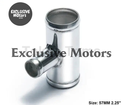Universal Bov T-Pipe 57Mm 2.25" Outlet 25Mm Blow Off Valve T Joint Adaptor For BMW 5 Series E39 525I 28I 53 - Tokyo Tom's