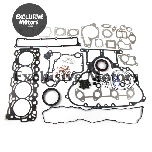 V3307 V3307T Engine Gasket Kit for Kubota M6040 M6060 Tractor S650 S630 Bobcat - Sinocmp