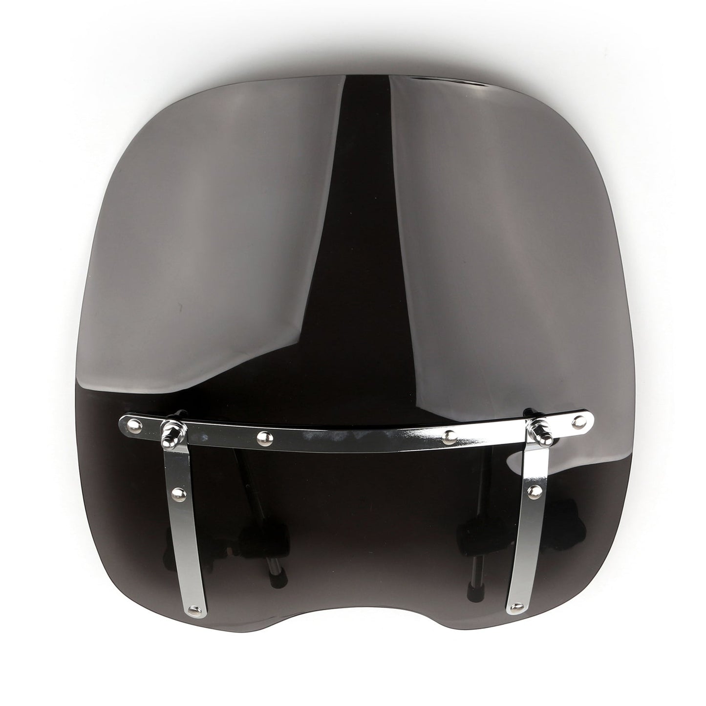 Large 19x17 Windshield Windscreen For Sportster Dyna Glide Softail Touring Generic