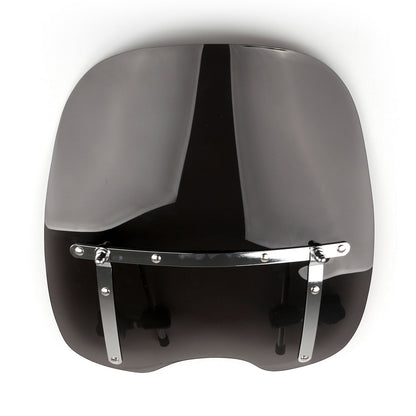 Large 19x17 Windshield Windscreen For Sportster Dyna Glide Softail Touring Generic