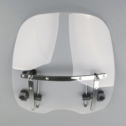 Large 19x17 Windshield Windscreen For Sportster Dyna Glide Softail Touring Generic