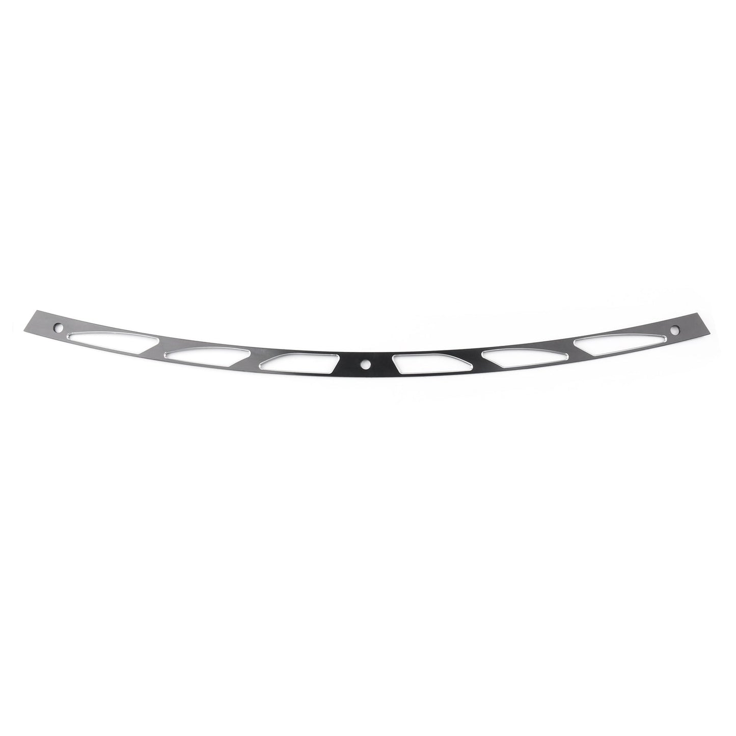 CNC Billet Windshield Trim For Harley Electra Glide FLHX (1997-2013), Black Generic