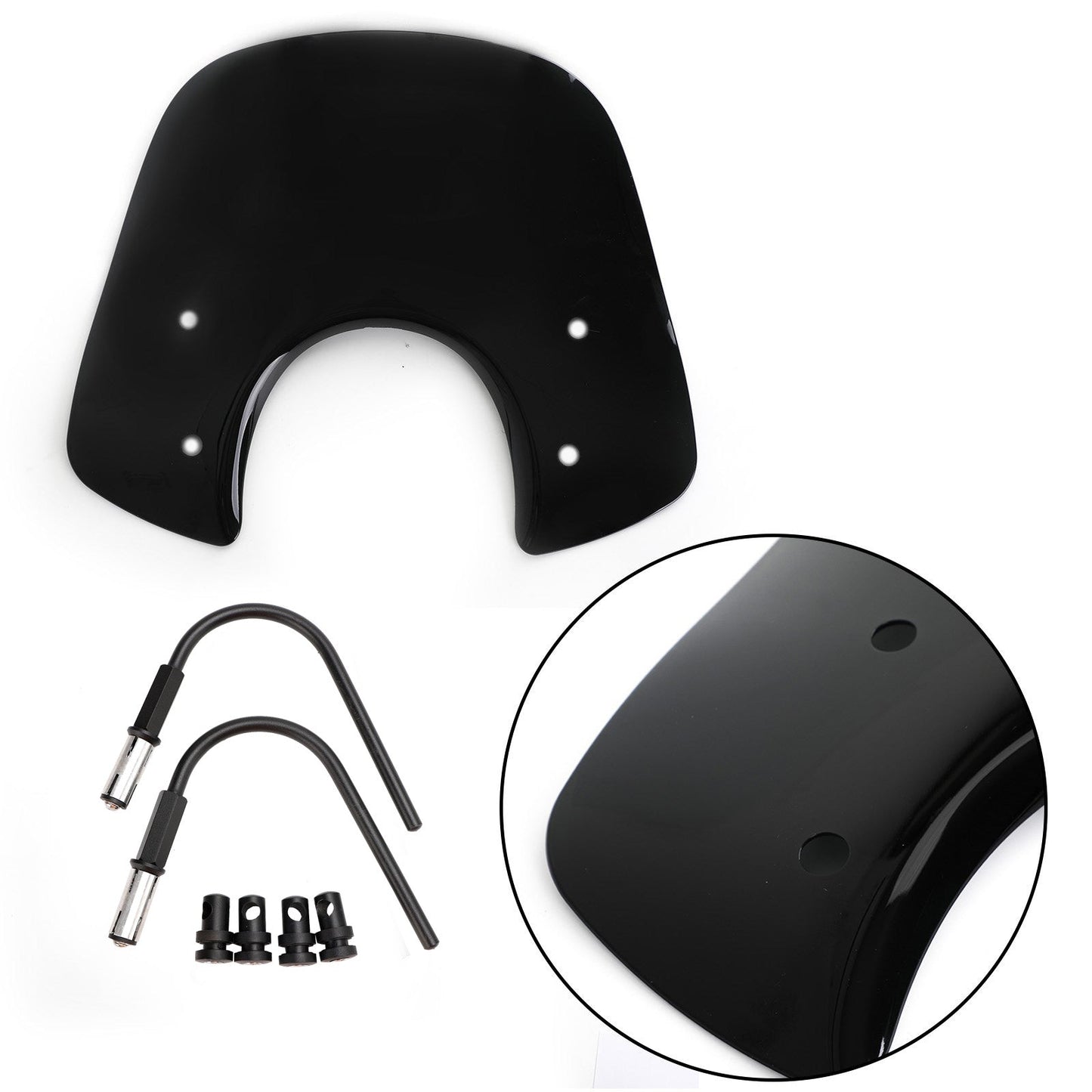 Windshield Windscreen fit for Vespa LX50 LX125 LX150 GT200 GTS250ie GTS300 Super Generic