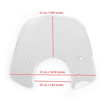Windshield Windscreen fit for Vespa LX50 LX125 LX150 GT200 GTS250ie GTS300 Super Generic