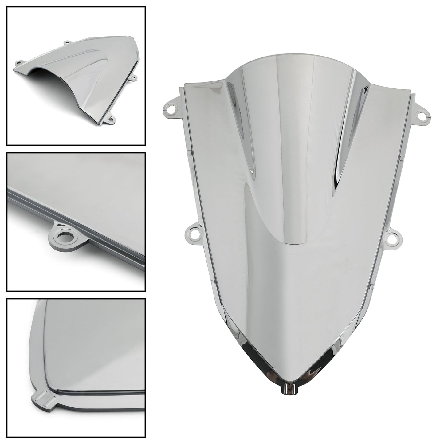 1x ABS Plastic Motorcycle Windshield Windscreen For Honda CBR500R CBR 500 R 2019-2022 Generic