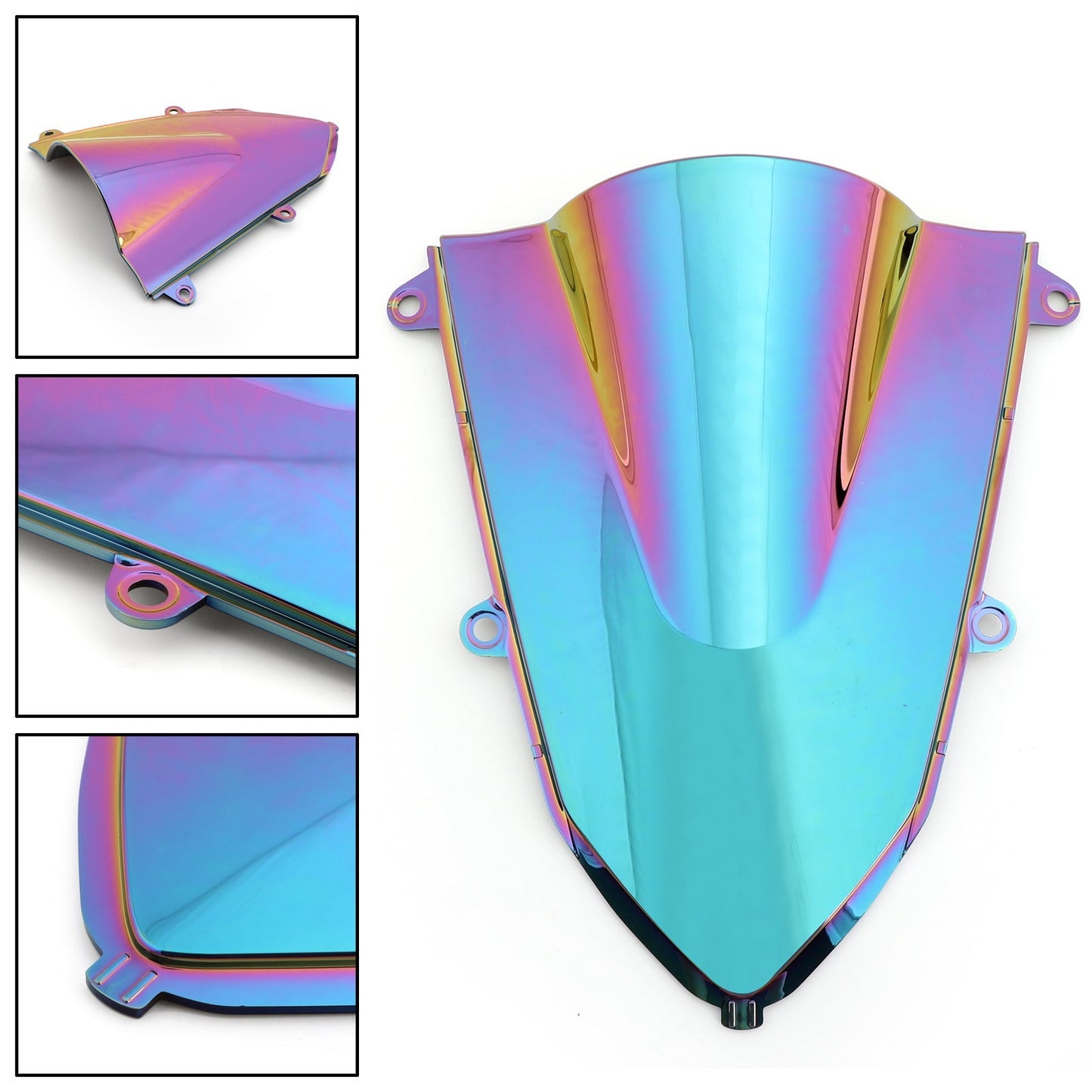1x ABS Plastic Motorcycle Windshield Windscreen For Honda CBR500R CBR 500 R 2019-2022 Generic