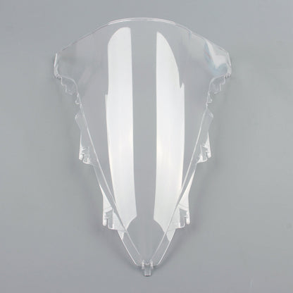 Windshield Windscreen Double Bubble For Yamaha YZF R1 29-214 CLE-BLK