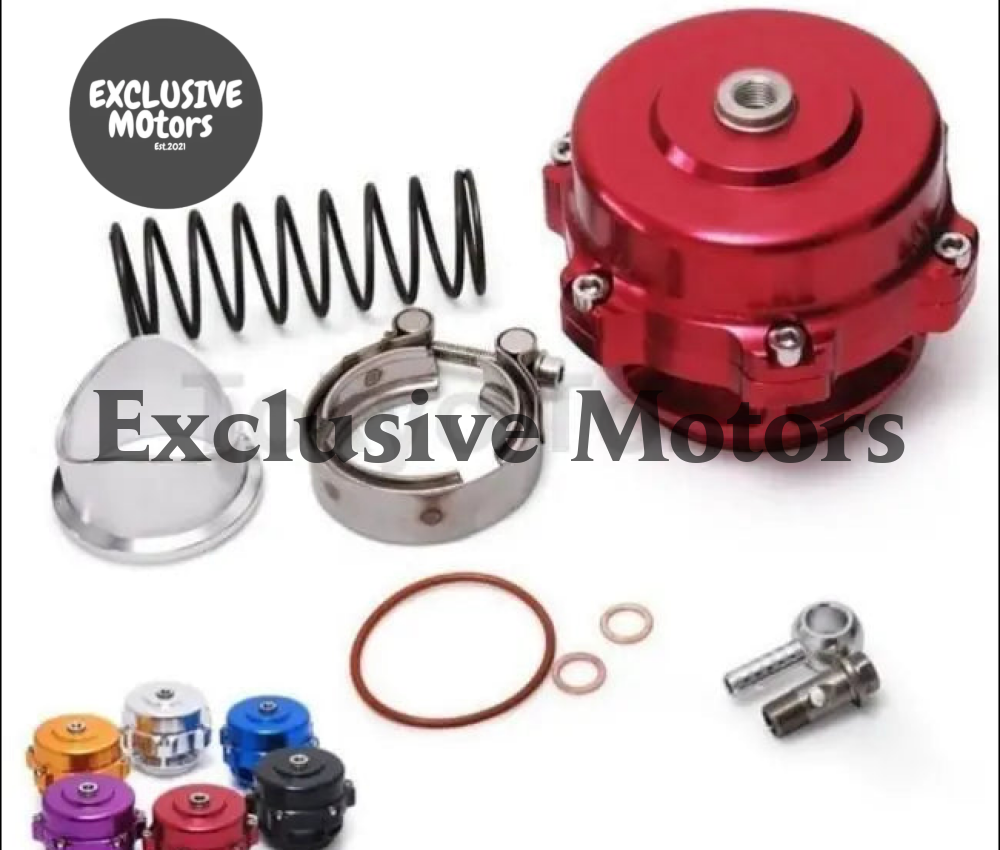 Universal JDM 50Mm V Band Blow Off Valve Bov Q Typer W/ Weld On Aluminum Flange - Tokyo Tom's