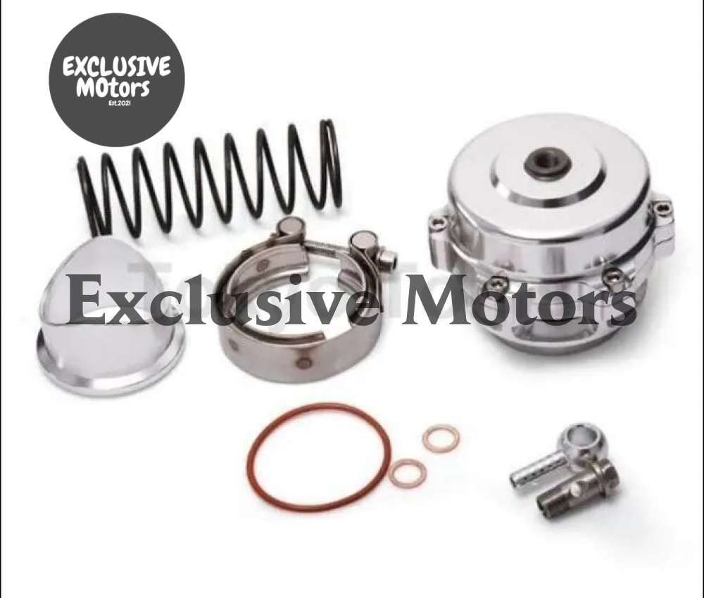 Universal JDM 50Mm V Band Blow Off Valve Bov Q Typer W/ Weld On Aluminum Flange - Tokyo Tom's