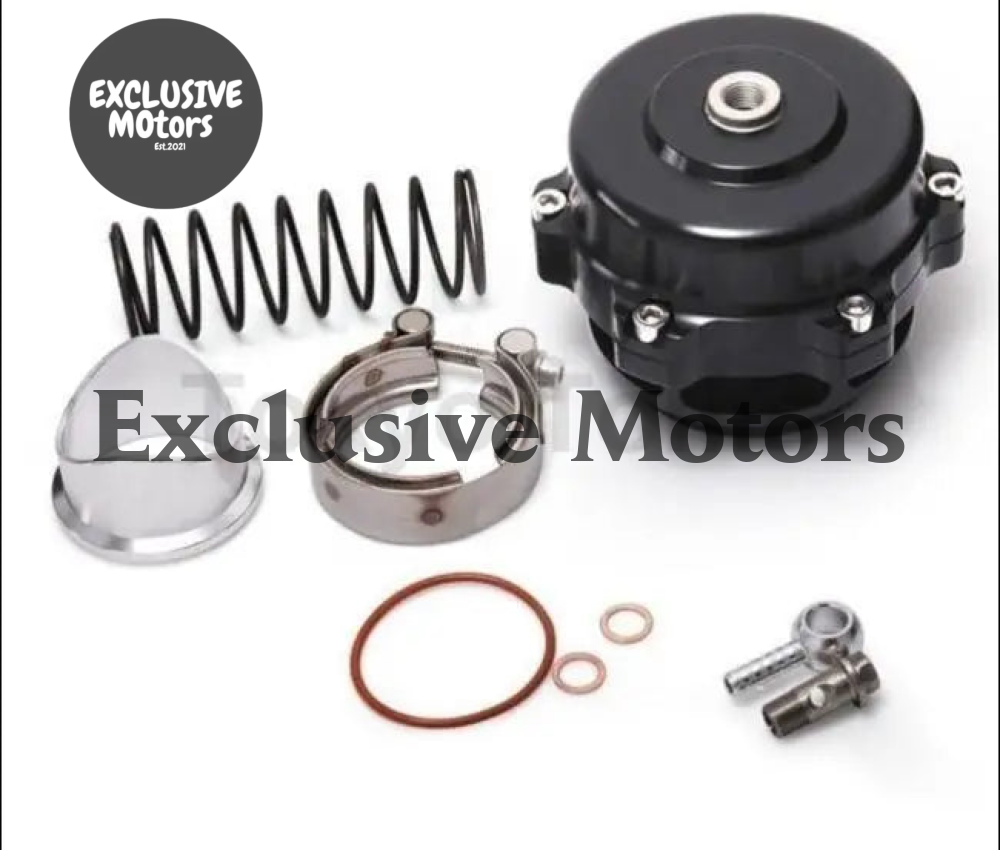 Universal JDM 50Mm V Band Blow Off Valve Bov Q Typer W/ Weld On Aluminum Flange - Tokyo Tom's