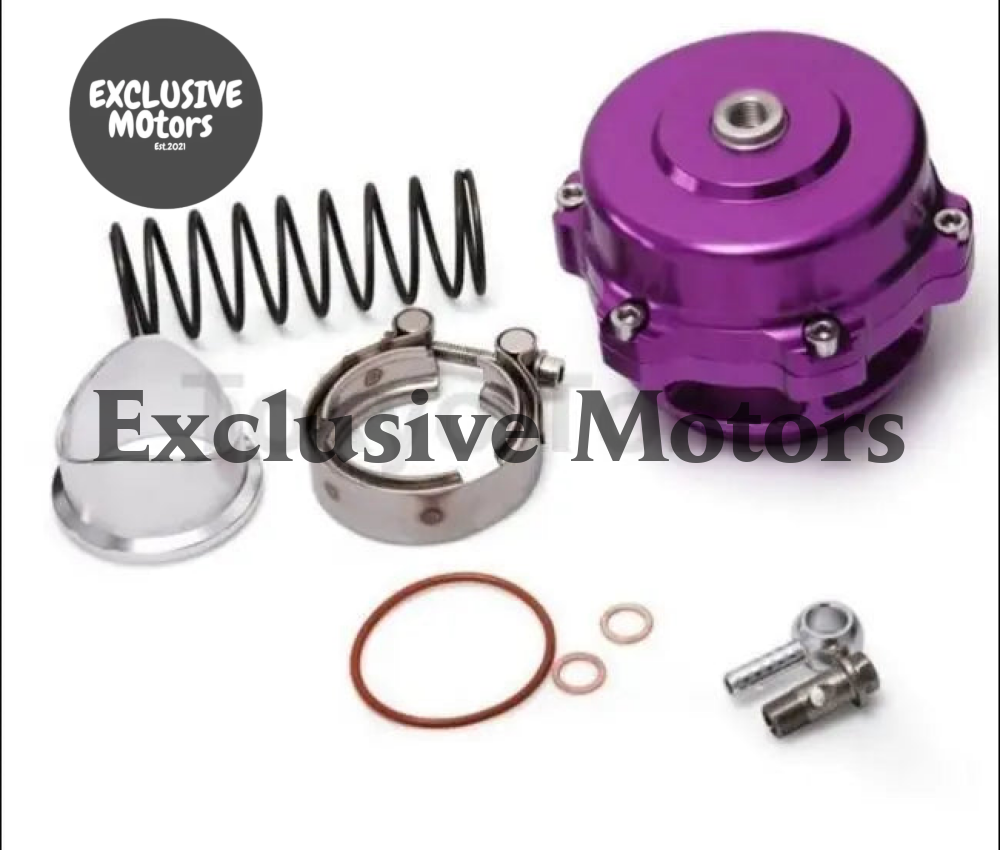 Universal JDM 50Mm V Band Blow Off Valve Bov Q Typer W/ Weld On Aluminum Flange - Tokyo Tom's
