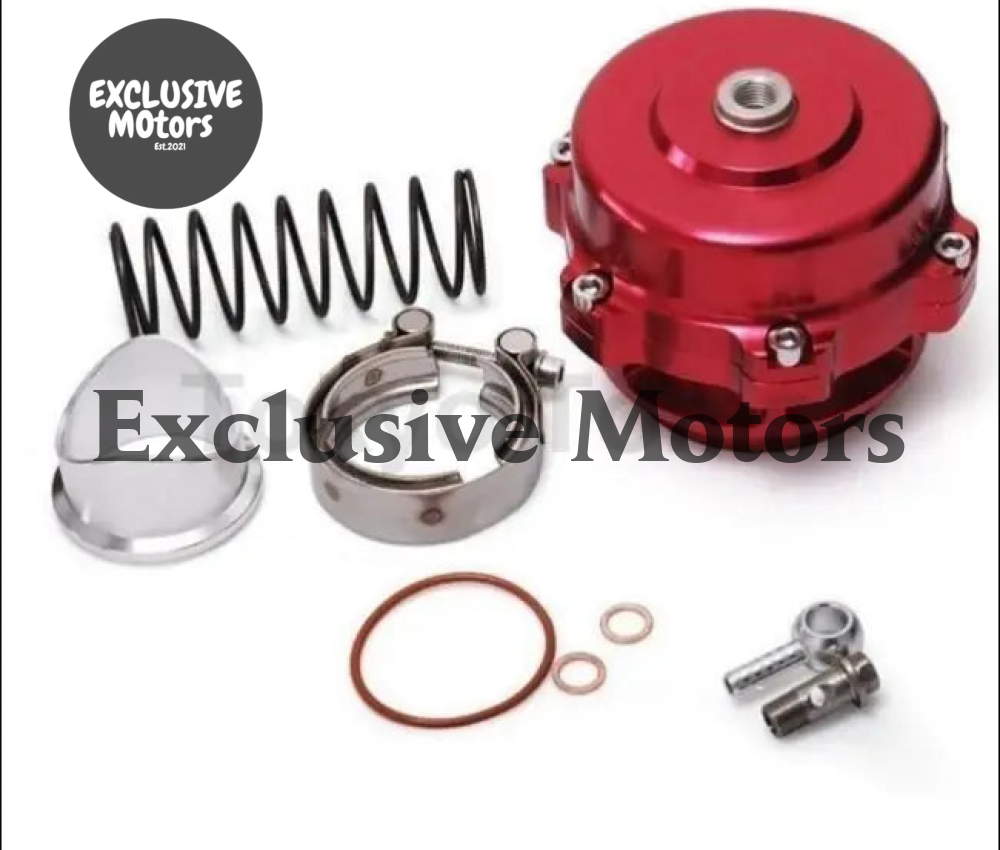 Universal JDM 50Mm V Band Blow Off Valve Bov Q Typer W/ Weld On Aluminum Flange - Tokyo Tom's