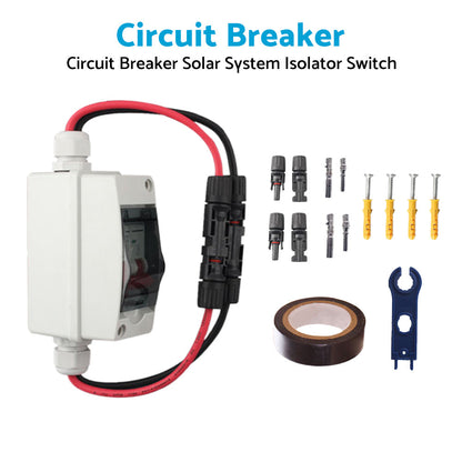 PV Isolator Switch DC 500V 32A IP65 Disconnect Circuit Breaker Suitable for Solar-Panels-4