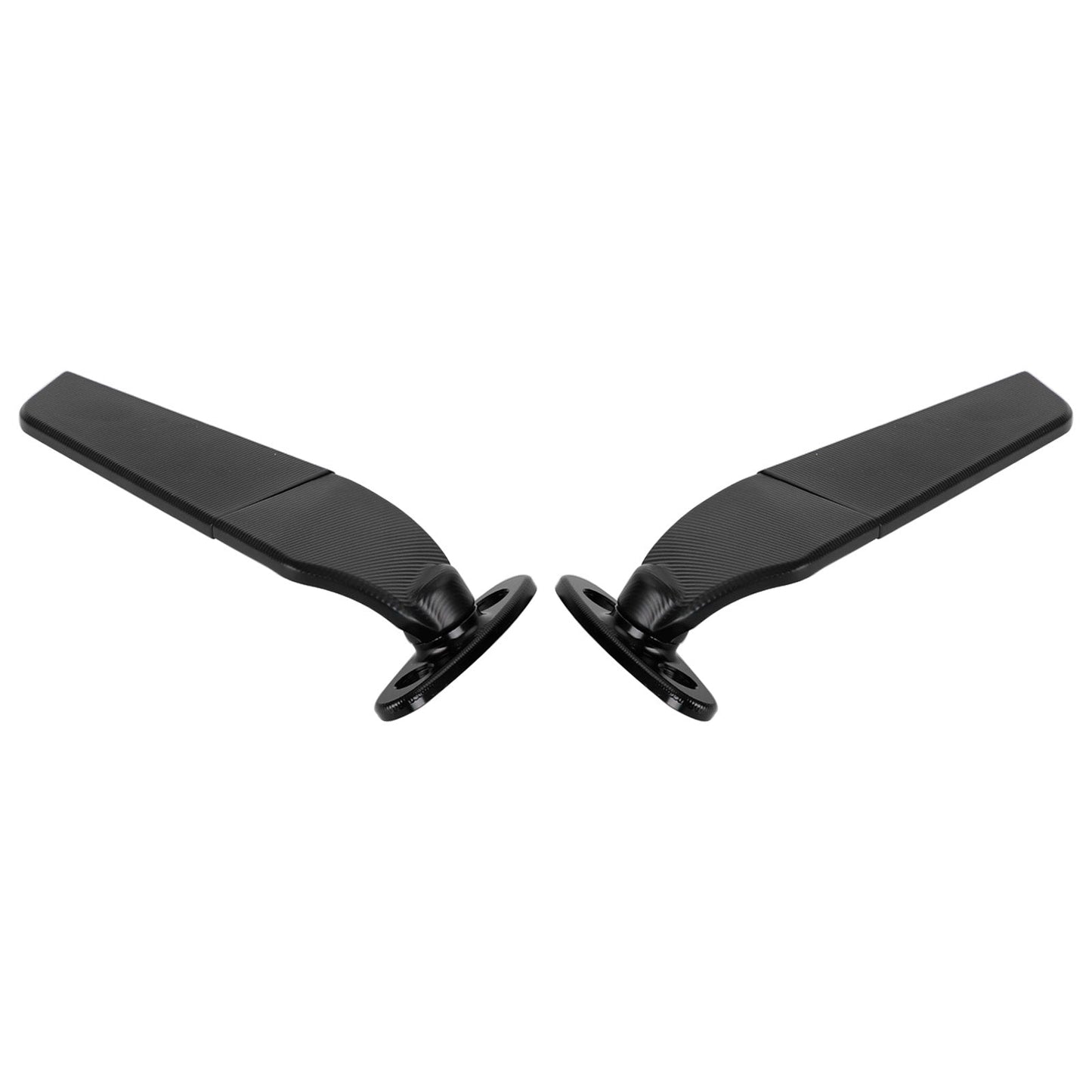 2000-2019 Suzuki GSXR 600/750/1000 Adjustable Wing Fin Rearview Mirrors