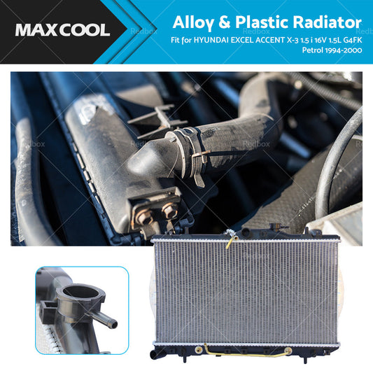 Radiator 1.5i for Hyundai Excel Accent X3 G4EK 1994-2000