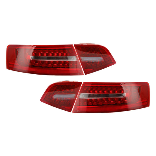 4pcs LED Tail Light Lamp for Audi A6 C6 Sedan (2009-2011)