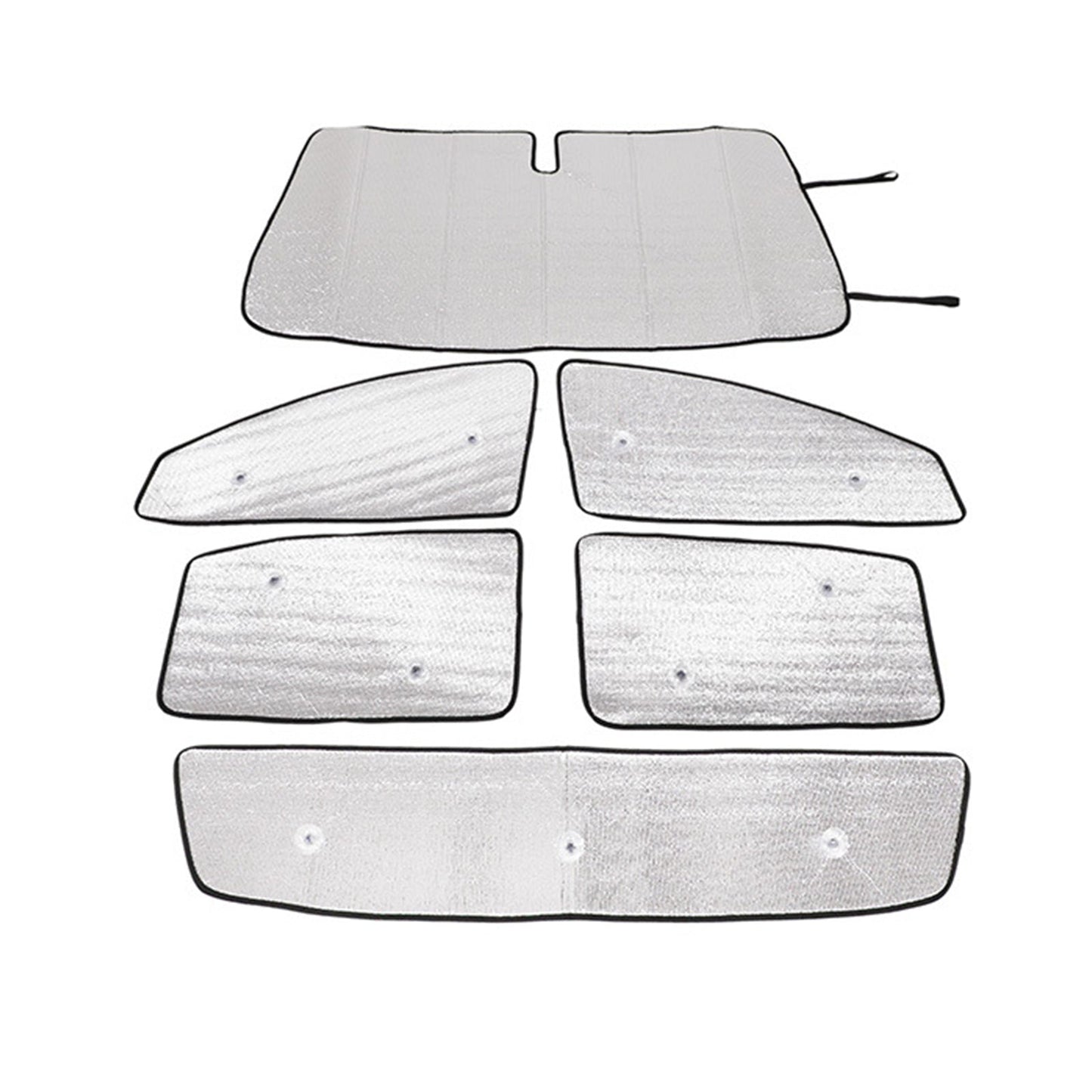 6x Car Sunshade Visor for Ford Ranger 2015-2024