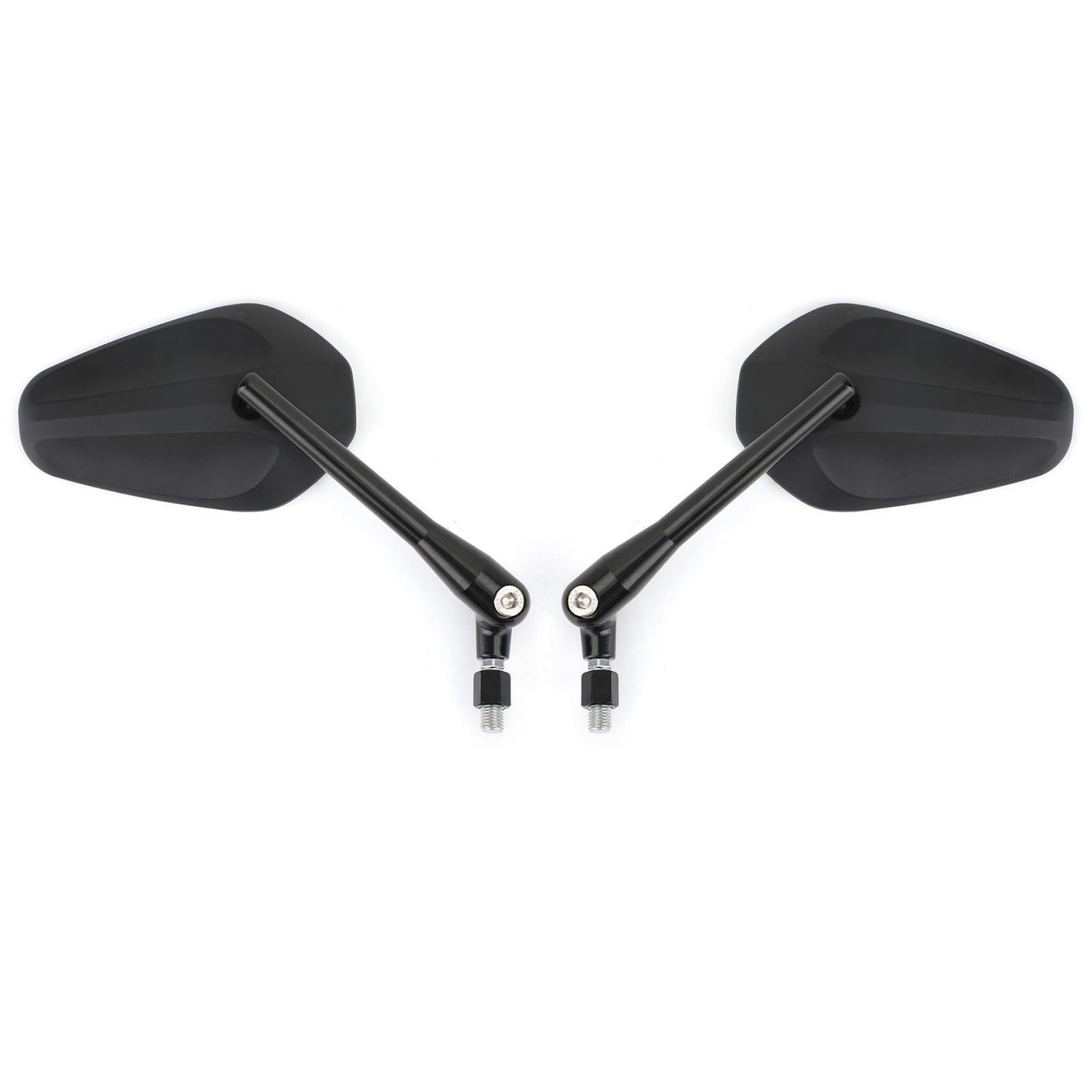 Pair M10 Rearview Mirror for Motorcycle Custom Cruiser Cafe Racer UNIVERSAL Generic