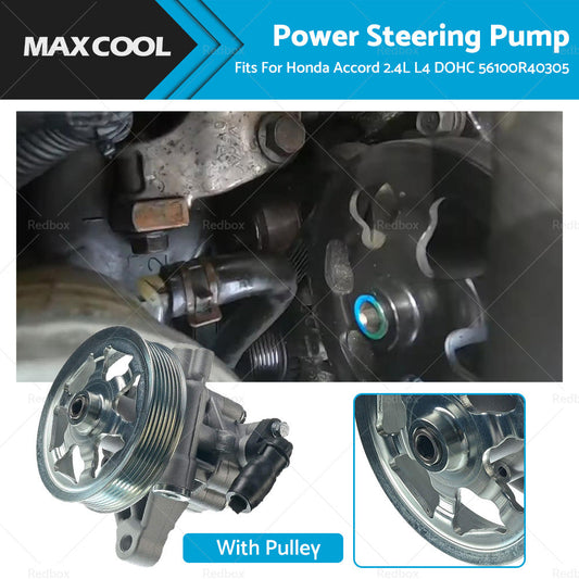 Power Steering Pump Pulley for Honda Accord 2.4L L4 DOHC 2008-2012