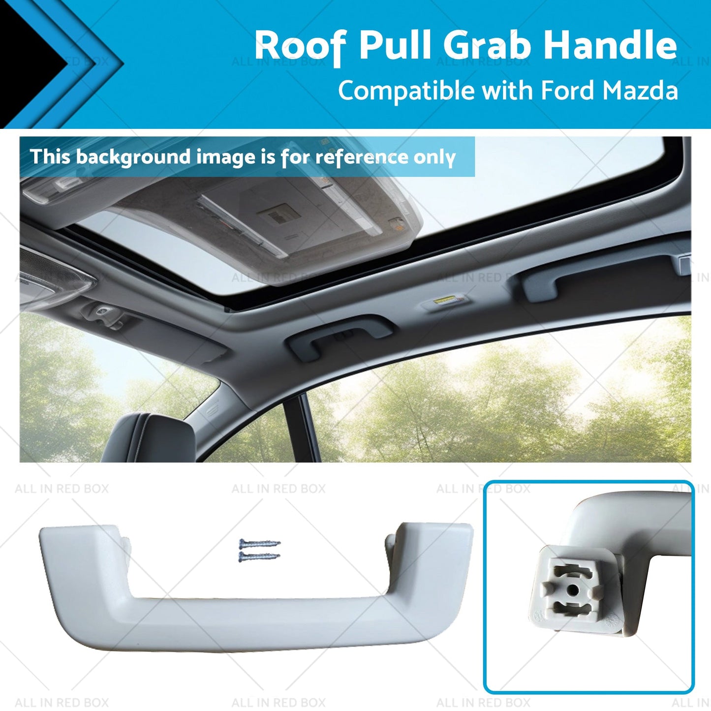 Roof Pull Grab Handle for Ford Ranger T6 T7 Mazda BT50 2012-2019