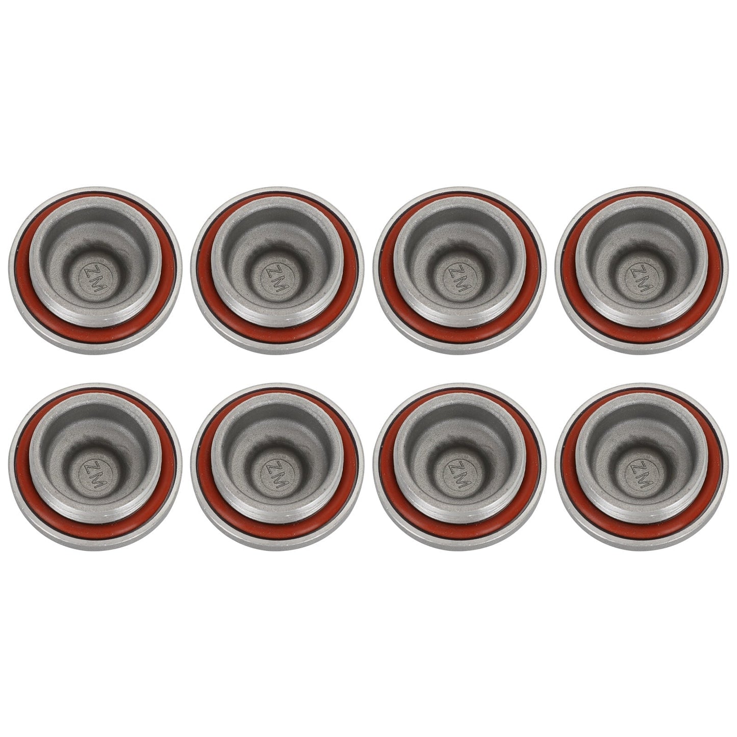 8x Valve Adjuster Cover Cap O-Ring For Suzuki QuadRunner LT LT-F 125 160 185 230 Generic