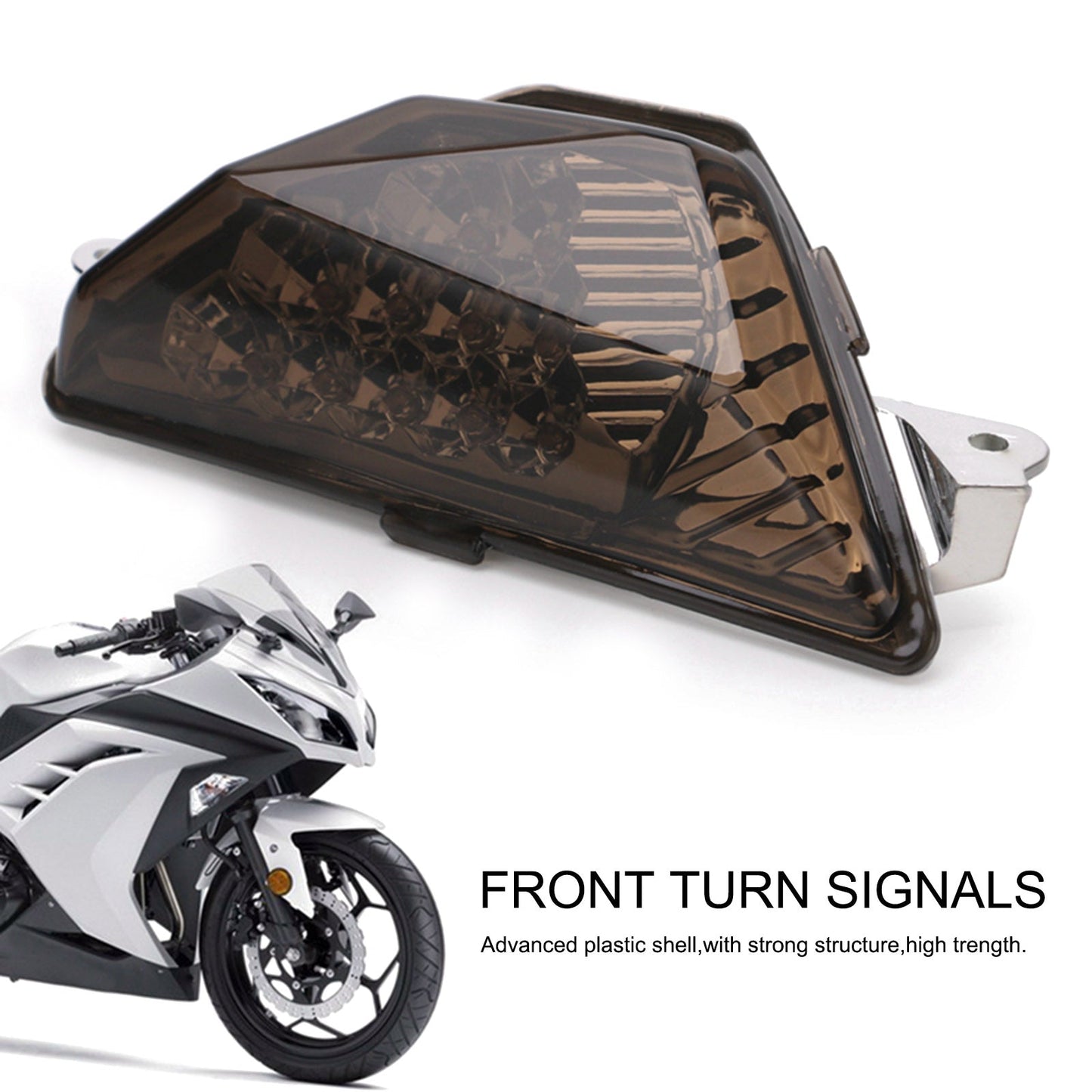 Kawasaki NINJA 250 300 2013-2016 Motorcycle LED Front Turn Signal Light Lamp