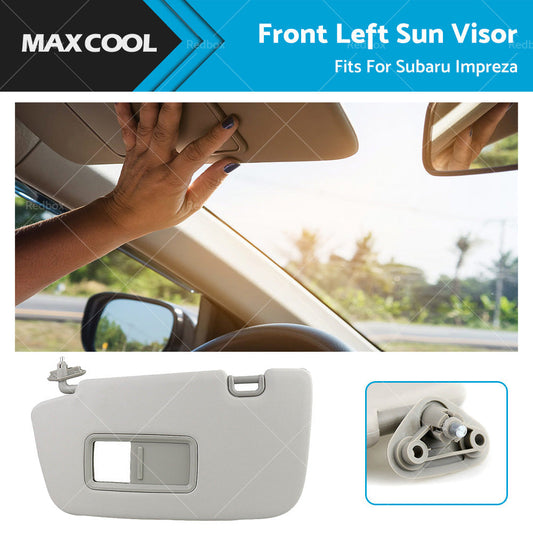 Front Left Sun Visor for Subaru Impreza WRX 2008-2014