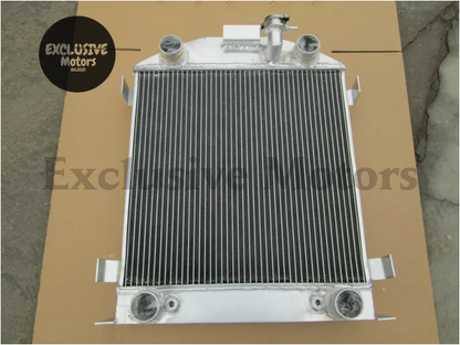 Aluminum Radiator & Fan For 1928-1929 Ford Model A With Flathead Engine