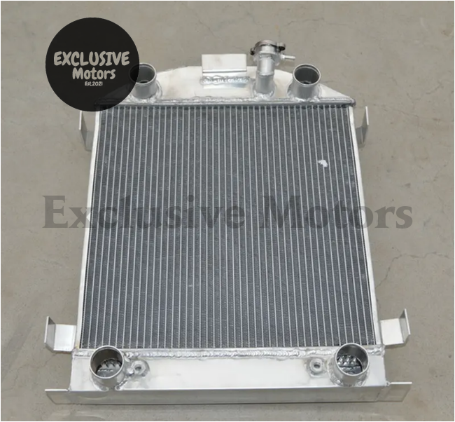 Aluminum Radiator & Fan For 1928-1929 Ford Model A With Flathead Engine