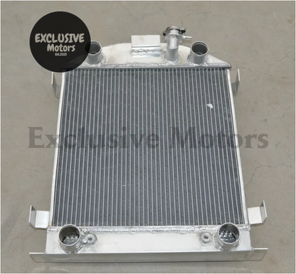 Aluminum Radiator & Fan For 1928-1929 Ford Model A With Flathead Engine