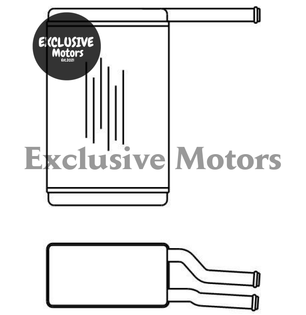 Ford Cortina MK2 wide new Heater Core