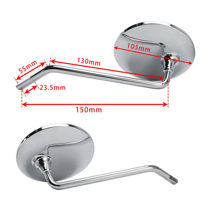 Mirror Set For Honda CT CL CB MT SL ST XL 70-750 cc 88220-329-730 88210-329-730