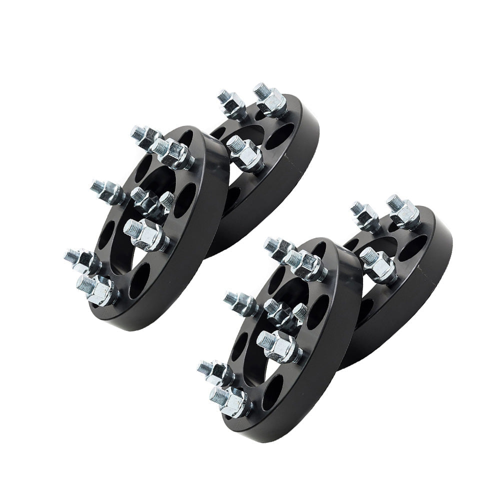 4x 25mm 6x139.7 (5.5in) M12x1.5 Wheel Spacers Suitable For Hilux Pajero Triton Ranger-0