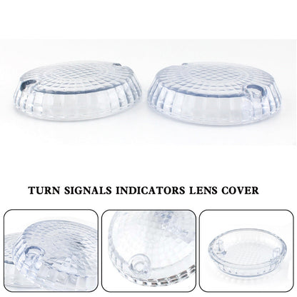 Turn Signals Indicators Lens Cover For Yamaha Kawasaki Vulcan 1500 VN