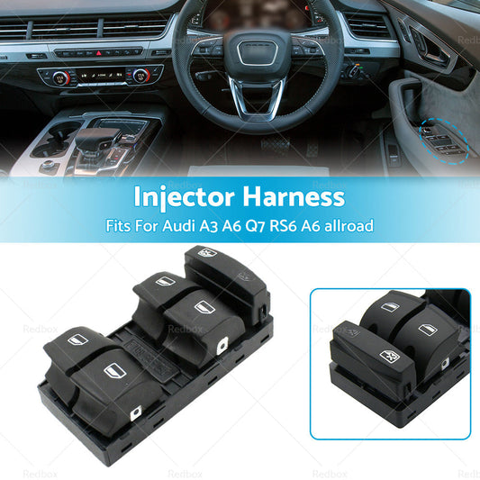 Electric Power Window Switch for Audi A3 A6 Q7 RS6 Allroad (2004-2015)