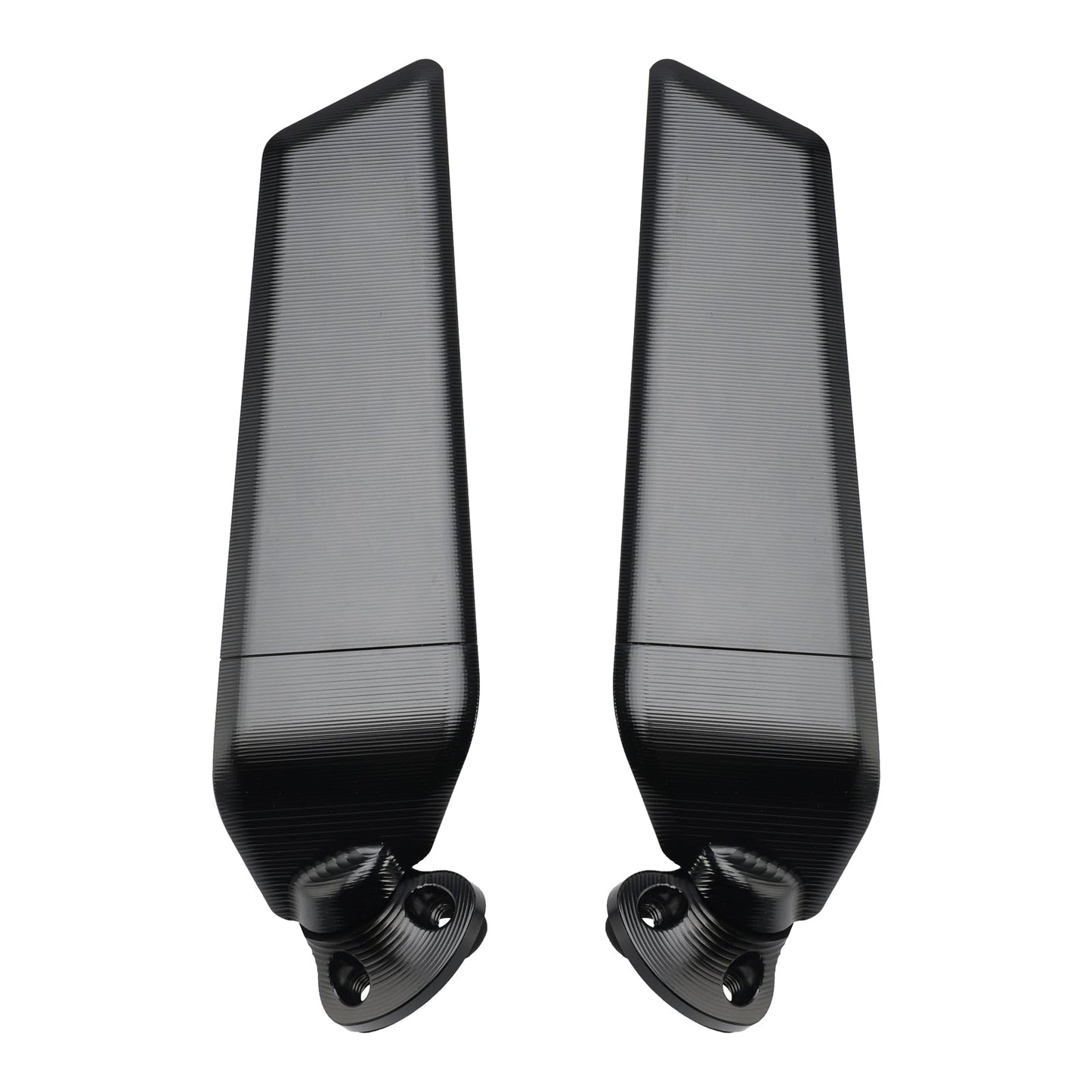 BMW S1000RR S 1000 RR 2009-2018 CNC Pair of Swivel Wing Mirrors Black