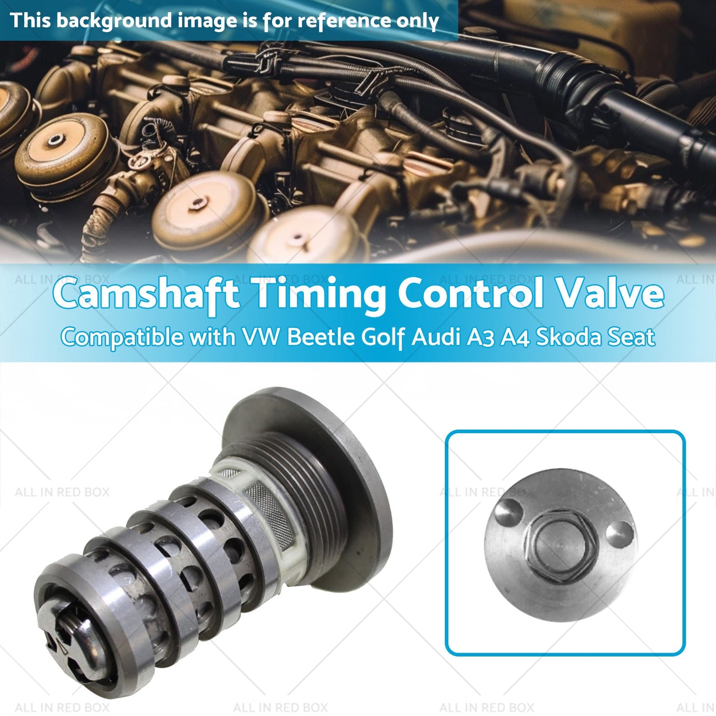Camshaft Timing Control Valve Suitable for AUDI A3 A4 VW Beetle Golf Skoda Seat-2