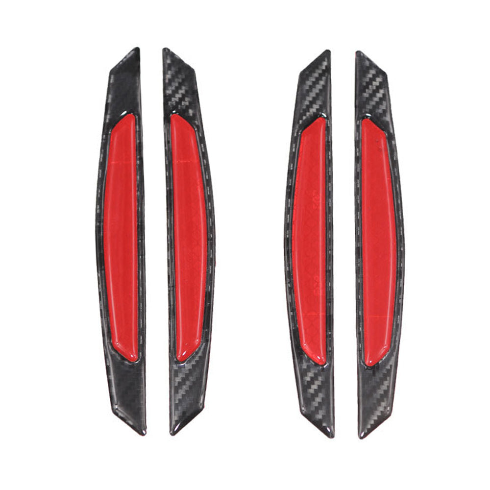Reflective Carbon Fiber Car Door Edge Guard Bump Protector Sticker Suitable For Universal Use-0